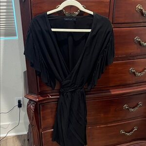 Indah Black Mini Dress